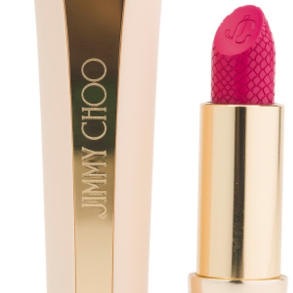 NWT JIMMY CHOO Seduction Collection Matte Lipstick Hot Pink - Picture 4 of 8